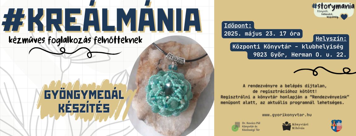 #Kreálmánia: Gyöngymedál készítés