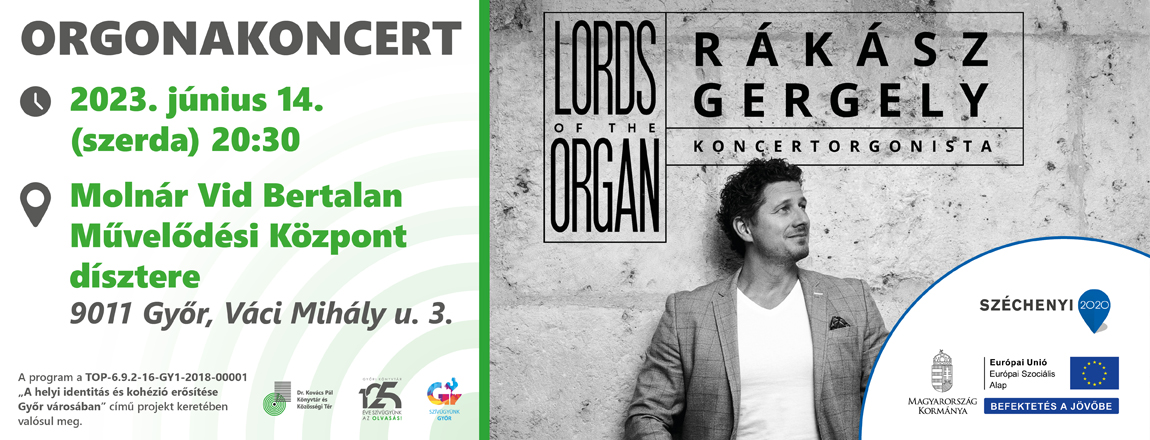 Rákász Gergely orgonakoncert