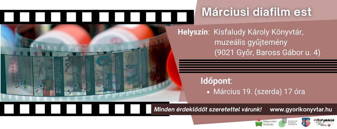 Márciusi diafilm est a Kisfaludyban