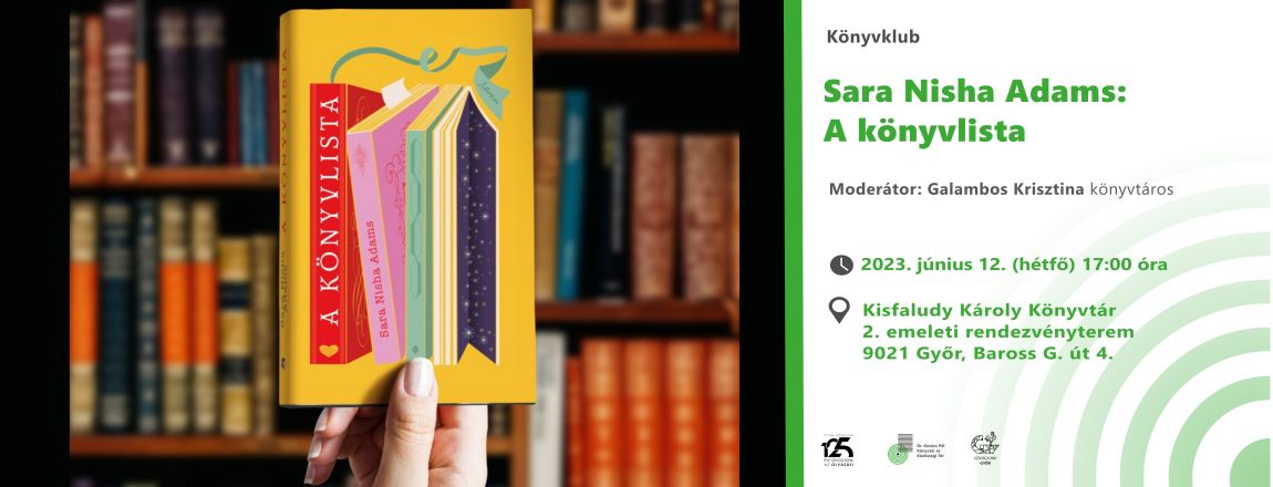 Sara Nisha Adams: A könyvlista