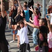 Könyvtári flashmob-sorozat