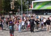 Könyvtári flashmob-sorozat