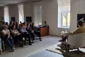 Kortárs Irodalmi Estek: Tóth Krisztina. Fotó: Nicolas Richter